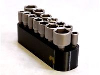 Drillpro nut driver set holder by PhysicsAnonymous