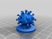 Coronamicrobe for Viral boardgame by WulfCorbett