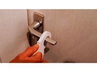 Safe door opener Corona Covid-19 by makkuro