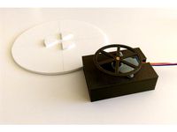 3D-printed rotating display platform - turntable by kvriet
