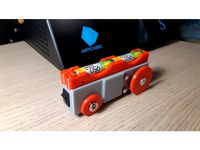 BRIO / IKEA LILLABO railroad locomotive train powered by two AAA batteries by Novator