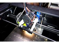 FlashForge Creator - Dual Drive (BMG) extruder mount by etet100