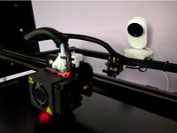 Ender5 Plus MI Home Camera Mount by webcheese