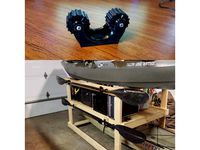 Rotary Grip Paddle/Tool Holder - TPU/PETG by hotbrass