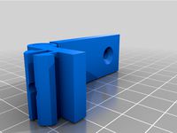 Nutless rail hinge for Ender 5 by nova166tt