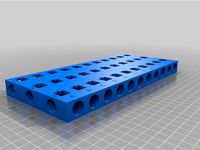 3x11 Electroporation Cuvette Holder by apboyle