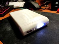 PowerBank case for 3, 4 or 6 18650 cells by Fox_exe