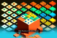 3D Puzzle Block Pack