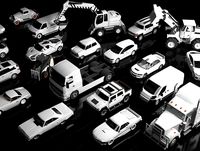 Low Poly Destructible Cars 2 - Collection