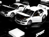 Low Poly Destructible Cars 2 - Sport