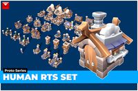 Human RTS Building Set - Proto Series
