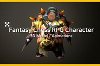 Fantasy Chess RPG Character - Butcher