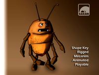 Cartoon Cockroach