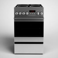 CGAxis Electric Stove 15 3D Model