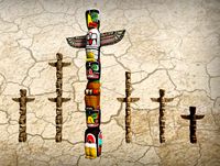 Indian Tribal Totem Set
