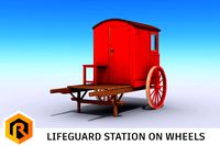 Lifeguard Station On Wheels
