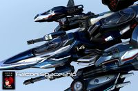 Falcon Medium Fighter Spaceship
