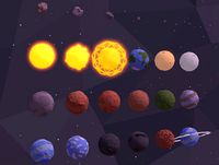 Low Poly Planets Pack
