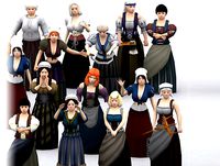 Peasant Females Kit