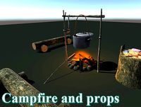 Campfire & Props