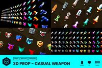 3D Props - Casual Weapon Icon