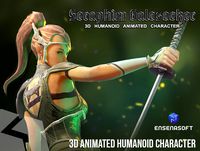 Seraphim Galeseeker - Animated 3d Humanoid Character