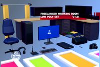 Freelancer working room assets