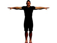 High Poly Rigged Male Character
