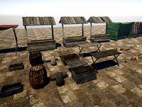 Medieval Market HDRP
