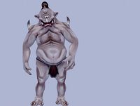 Fantasy Hand-painted Ogre