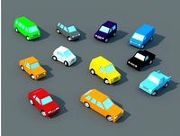 Easy Lowpoly Cars