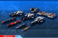 SF Spaceships Weapons C9 / Pack