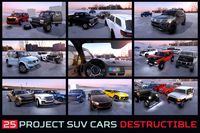 Project SUV Cars Destructible Mobile Ready