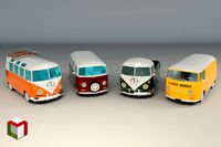 Low Poly Camper Van Pack