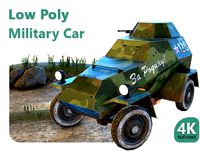 Military Vehicle 4x4 PBR+control script