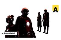 Sci-fi suit AC-1 modular pack