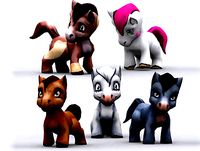 Chibii Animals - Ponies