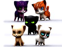 Chibii Animals - Cats