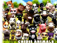 Chibii 10 Animals Pets Bundle