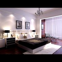 Photorealistic Bedroom 0021 3D Model