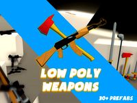 Low Poly Weapons Pack (Assorted)