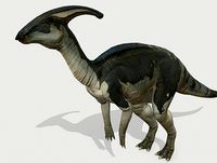 Parasaurolophus.