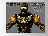Tech Trooper Animated Character