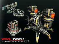 Modular Multilevel: Turrets-Mechs-Robots