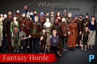 Fantasy Horde - Villagers