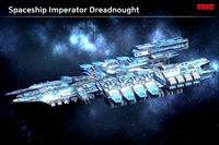Spaceship Imperator Dreadnought