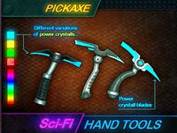 Sci-fi Tool: Pickaxe