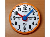 Geared Learning Clock by ecoiras