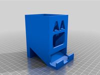 AA Battery holder by confusedCoyote