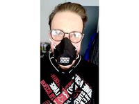 COVID-19 MASK REMIXED, Better breathing + head-strap by smith12595